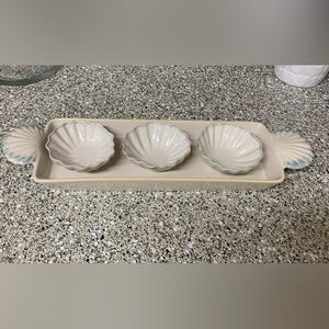 Bowl and Tray Set
